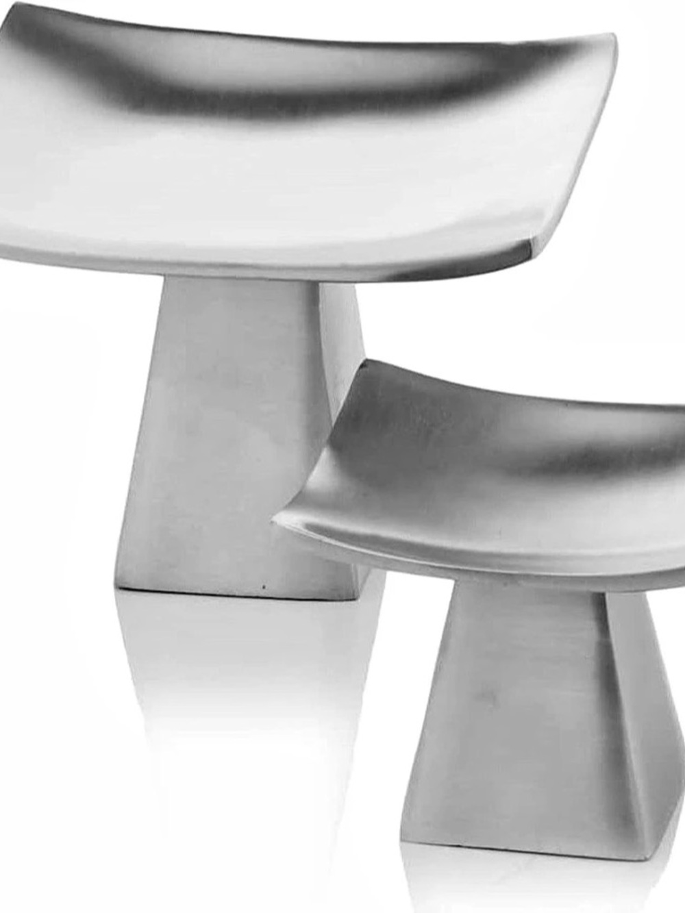 Modern Day Accents C Anden Candle Holders (Set Of 2) Large And Small